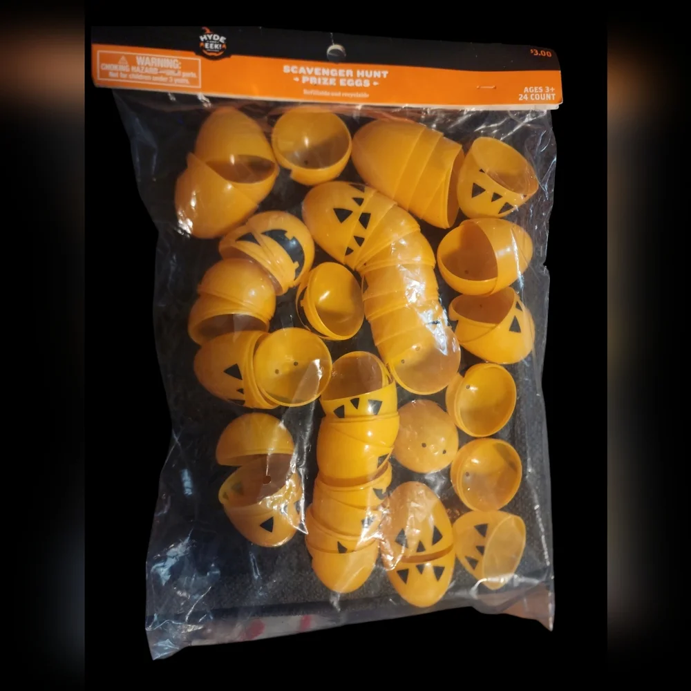Halloween Party Kit With Decor, Pumpkin Carving/Painting Kits, Favors, & Masks.